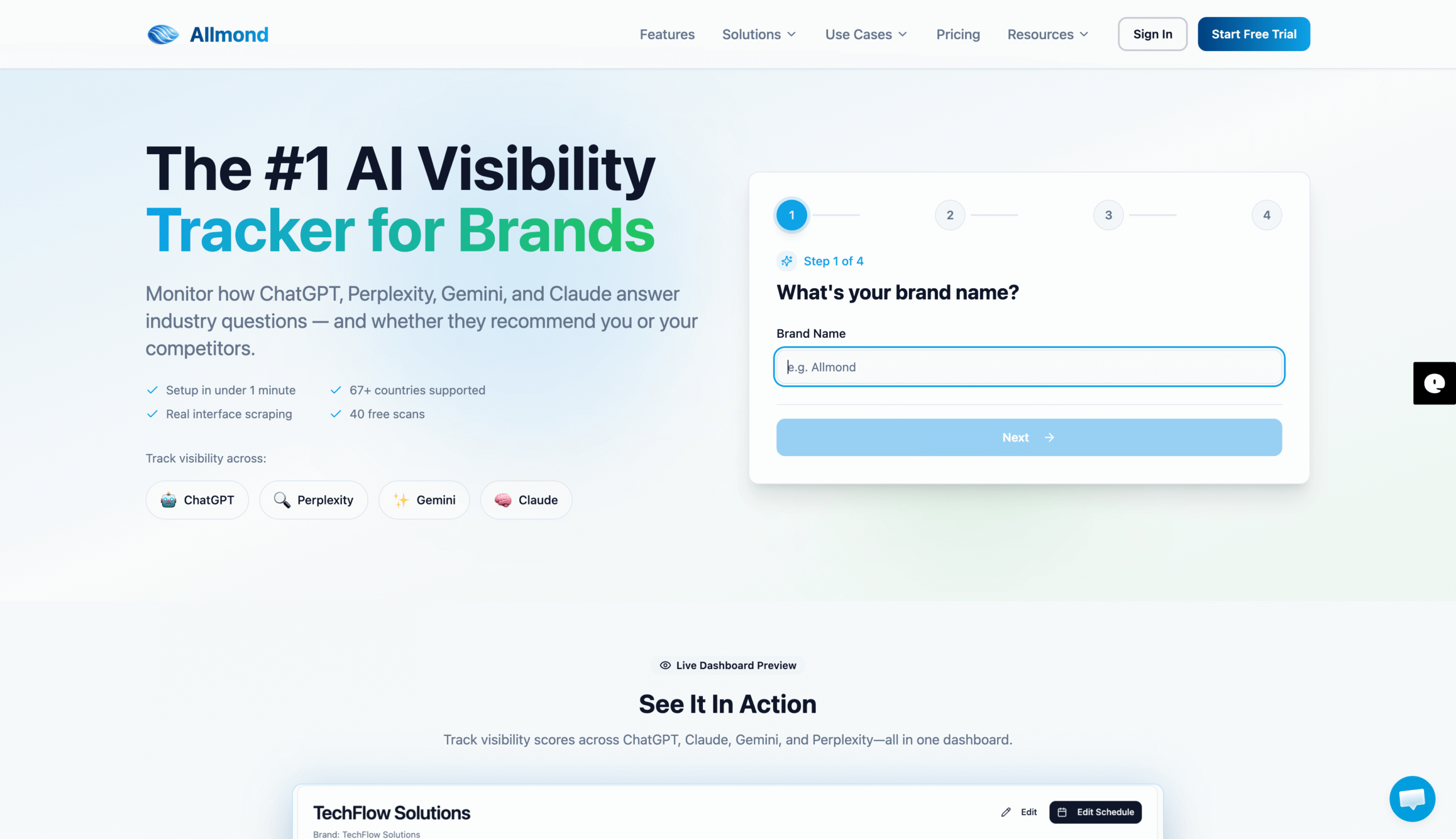 Allmond: Best LLM Visibility Tool for Mid-Market Growth Teams